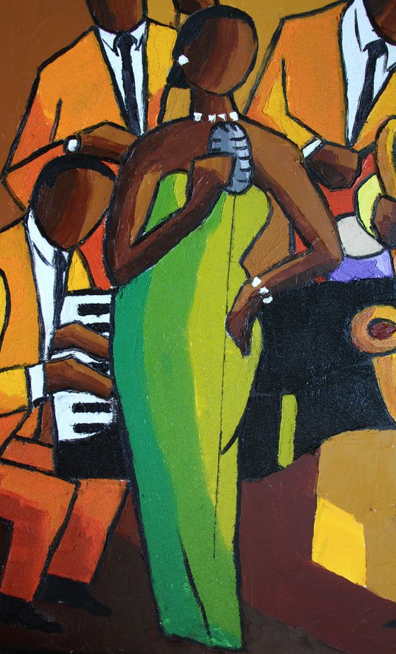 Jazz, Quintet vert orange