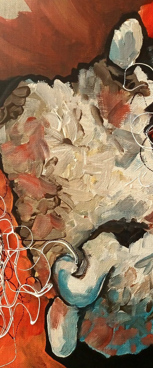 Floofy tum! by Jo Van Kampen