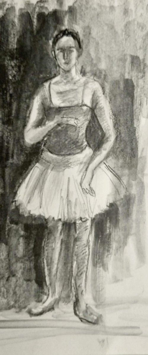 Degas inspired Ballerina 3 by Asha Shenoy