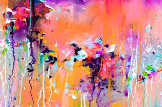 Fresh Moods 89 - Large Abstract Painting