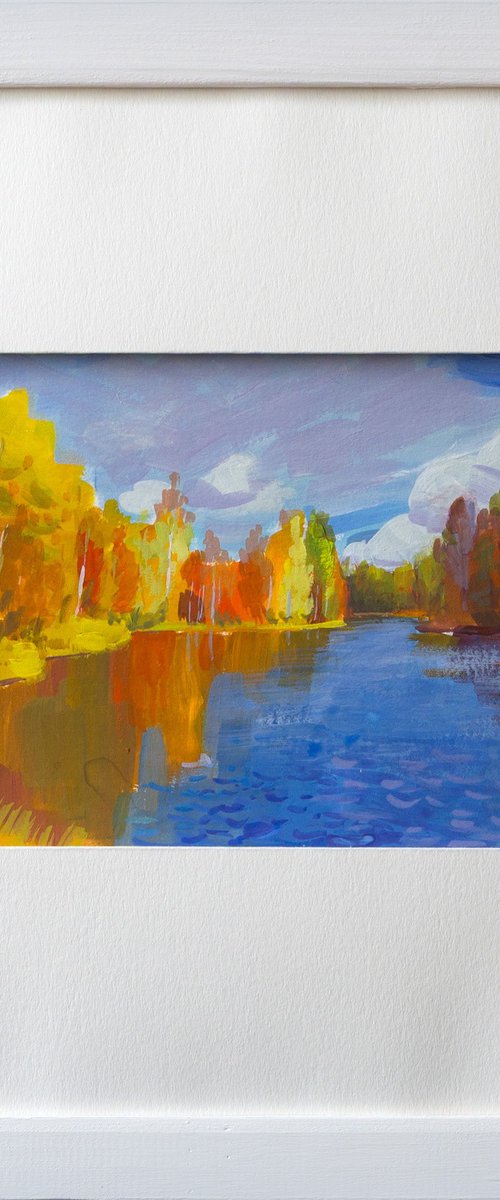 River of Fire and Light by Daria Zavadenko