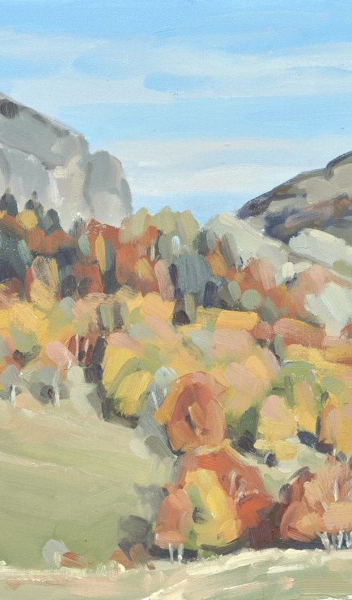 October 12, Massif du Mézenc by ANNE BAUDEQUIN