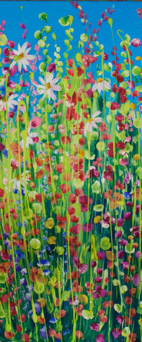 Peepo! Daisies and co! by Emma Sian Pritchard