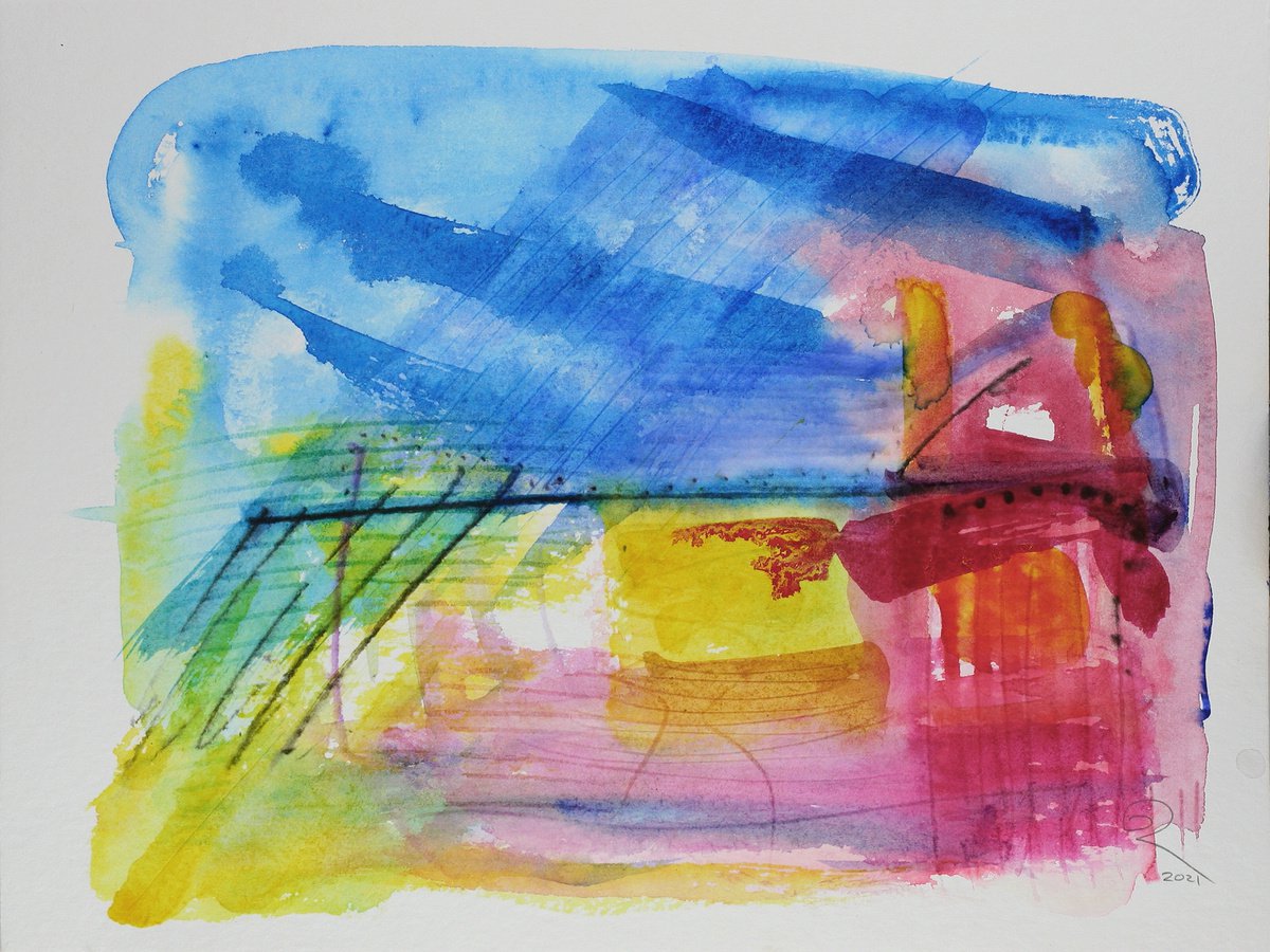 Late Rain - Unmounted by Dawn Rossiter