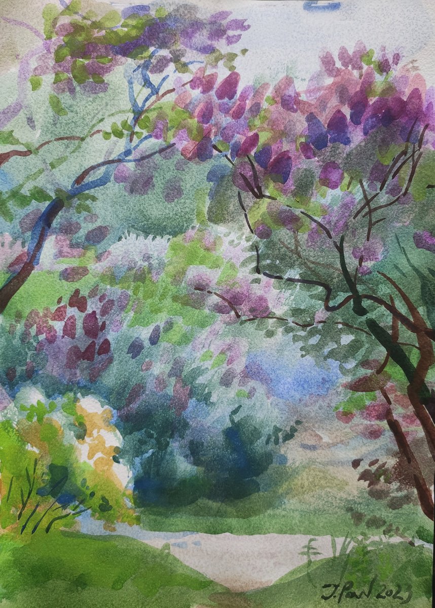 Lilac aroma by Inna Pantelemonova