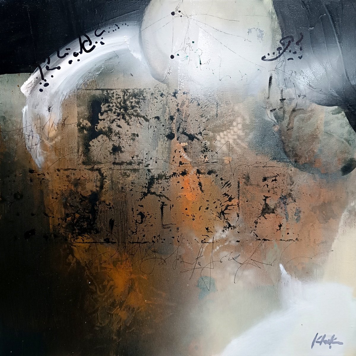 The Eroded Journal Of A Philosopher By Kloska Ovidiu, 16 X 16, Artwork For Sale On Artfinder