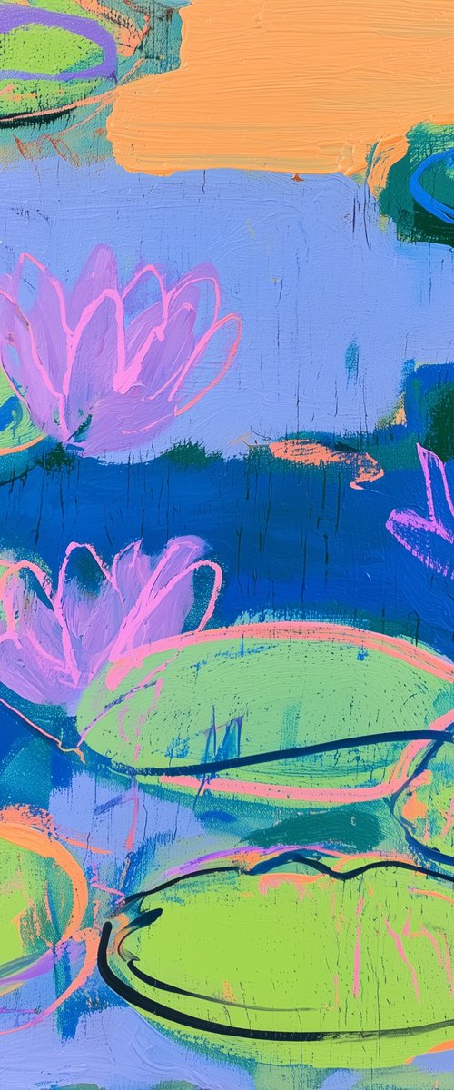 Electric Lily Pond by Alina Timoshenko