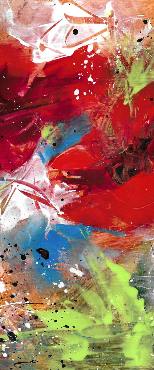 "Flowers for a loved one IV" from the "Colours of Summer" collection by Vera Hoi