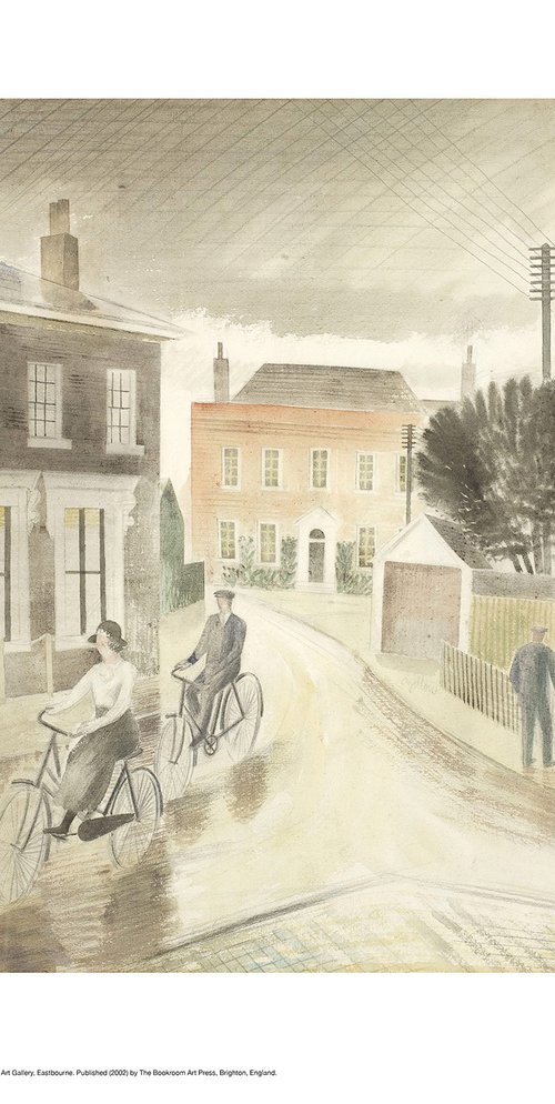 Village Street by Eric Ravilious