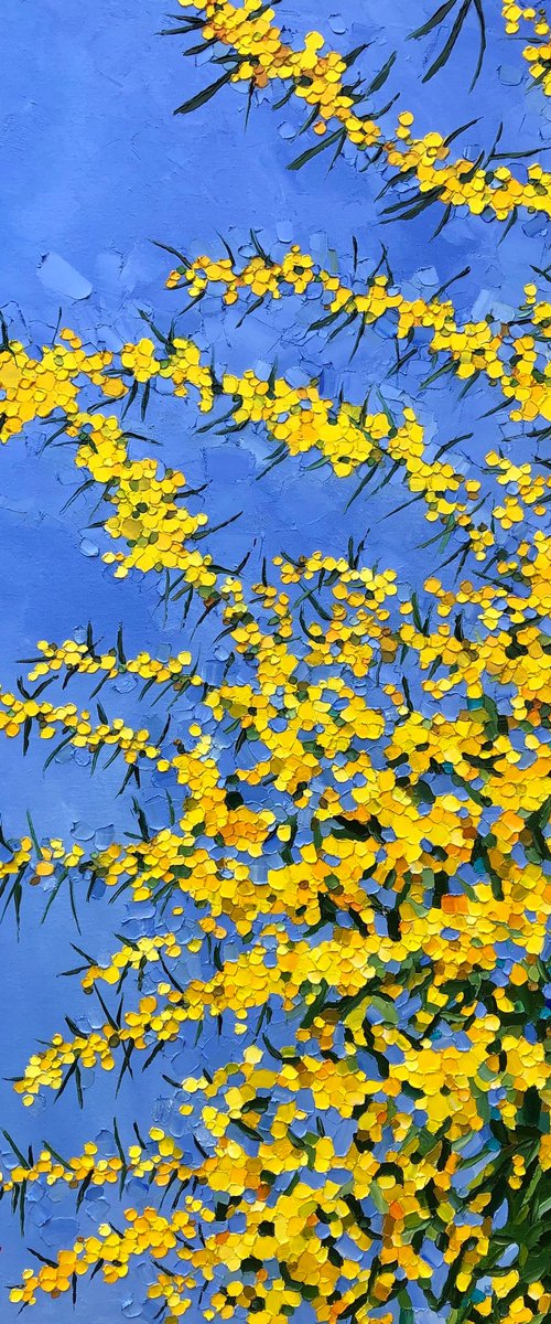Sky colored of freedom by Ulyana Korol