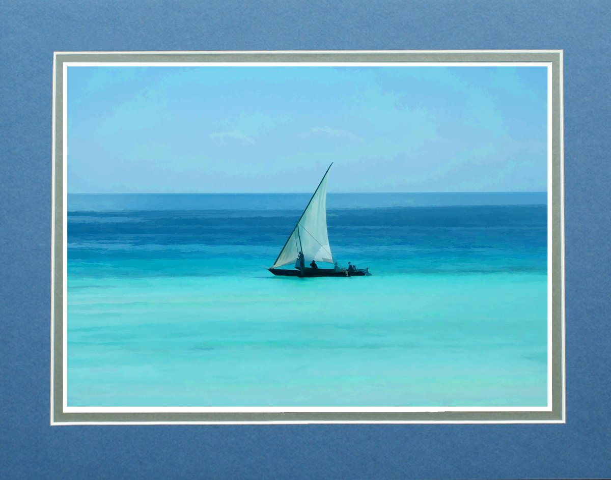 50 shades of Blue, Zanzibar by Robin Clarke