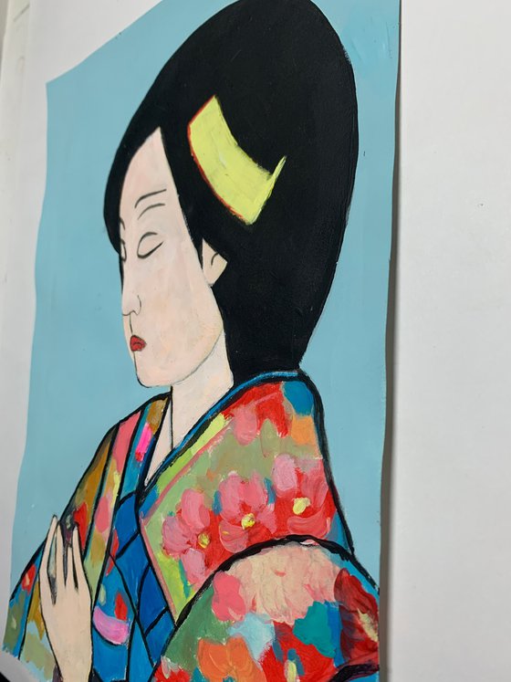 Japanese beauty. Geisha. #1