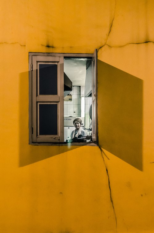 La Femme à la fenêtre by EMILIEN ETIENNE