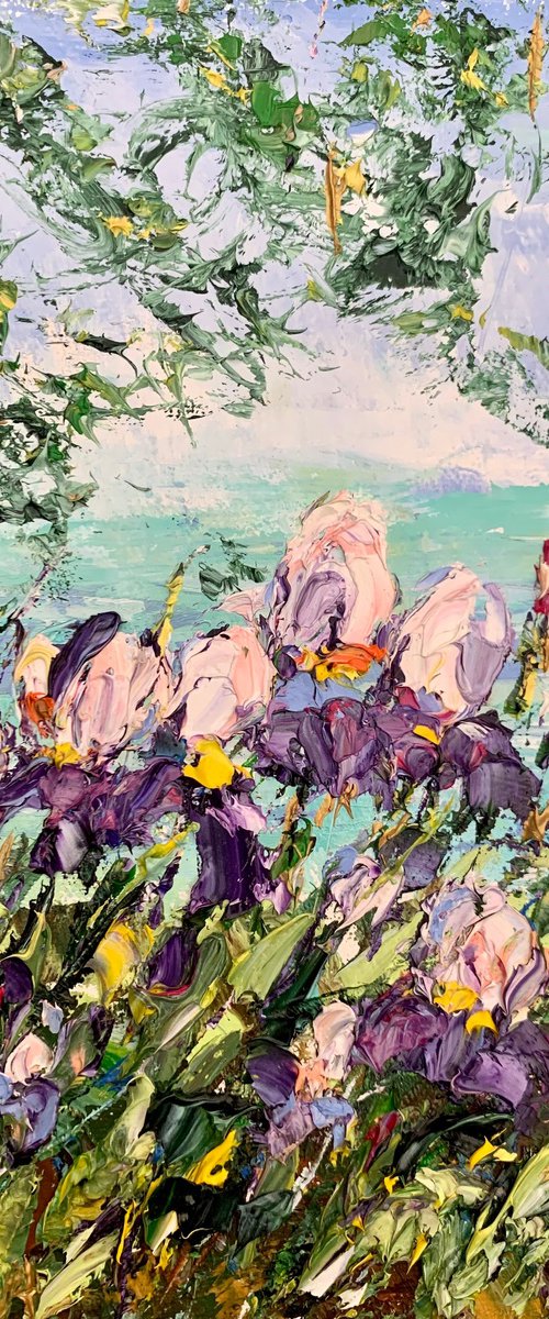 Irises by Vilma Gataveckienė