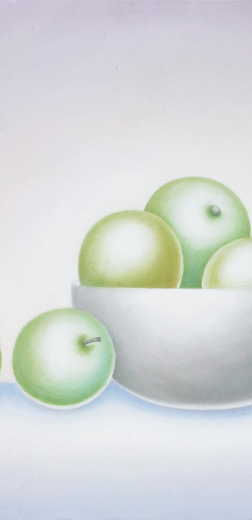 Still Life with Apples by Waldemar Kaliczak