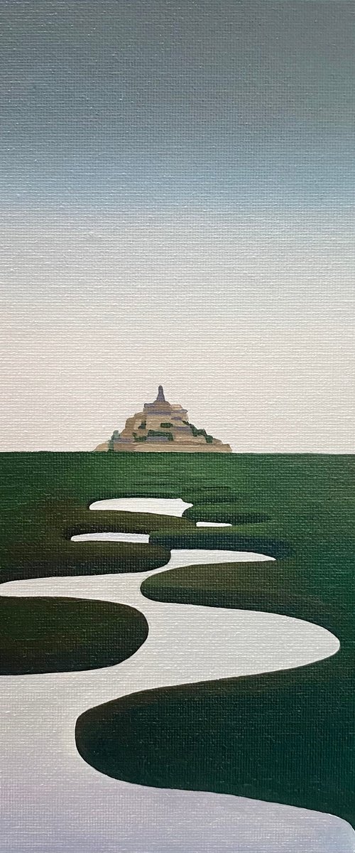 Mont Saint-Michel by Jill Ann Harper