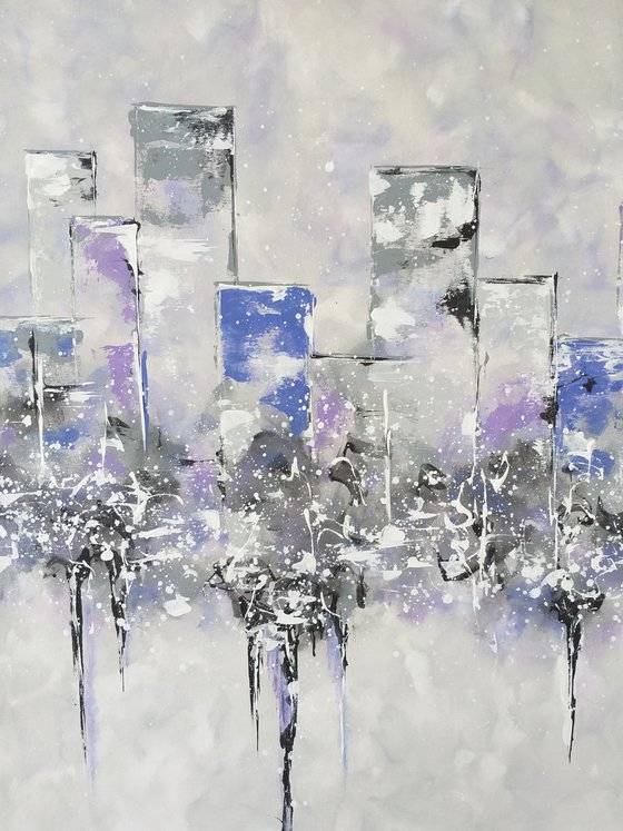 Frozen city by M.Y.