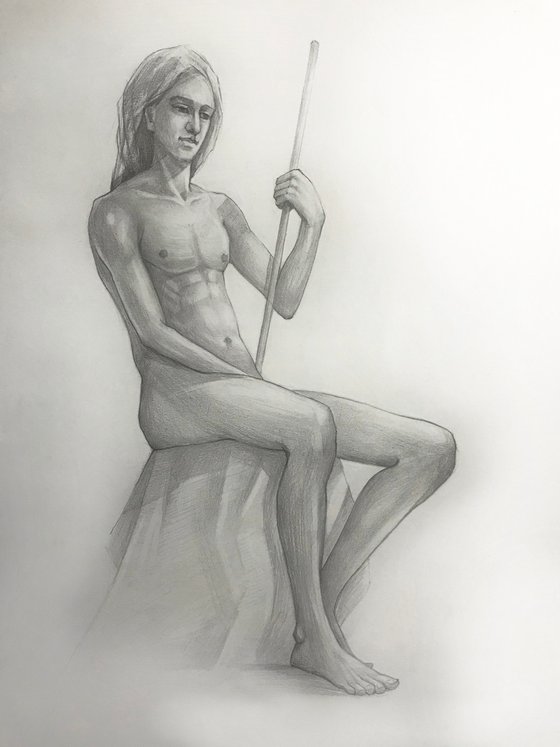 Nude figure