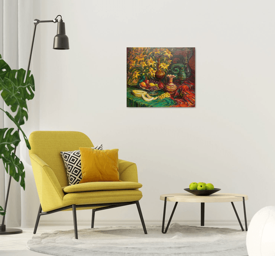 STILL LIFE WITH LILIES