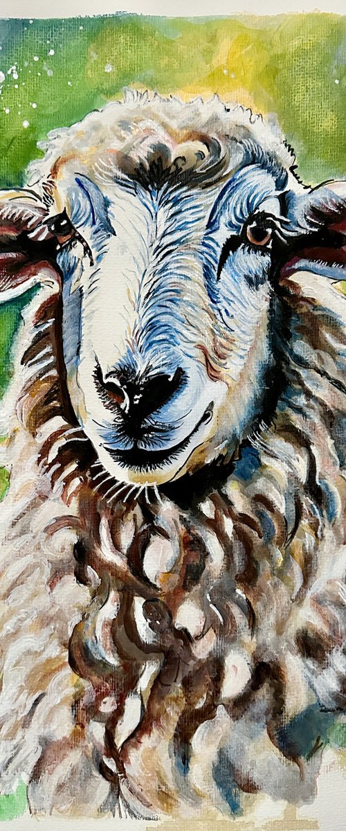 The Sheep by Misty Lady - M. Nierobisz