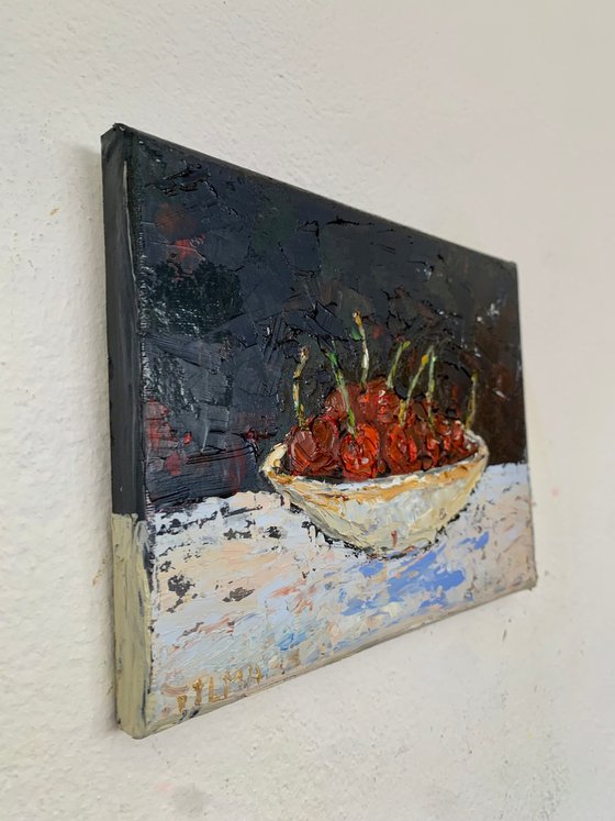 Still Life with Cherries