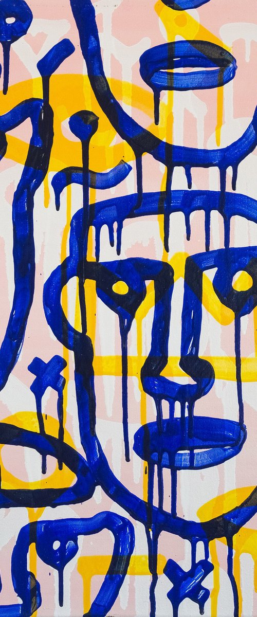 Boundary - Graffiti Abstract by Bohdan Svyrydov