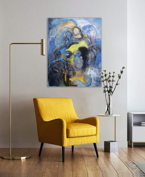 black blue and yellow