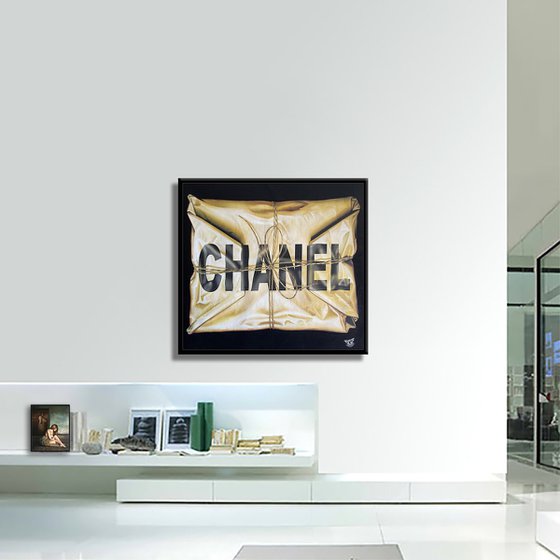 Wrapped with Chanel Black