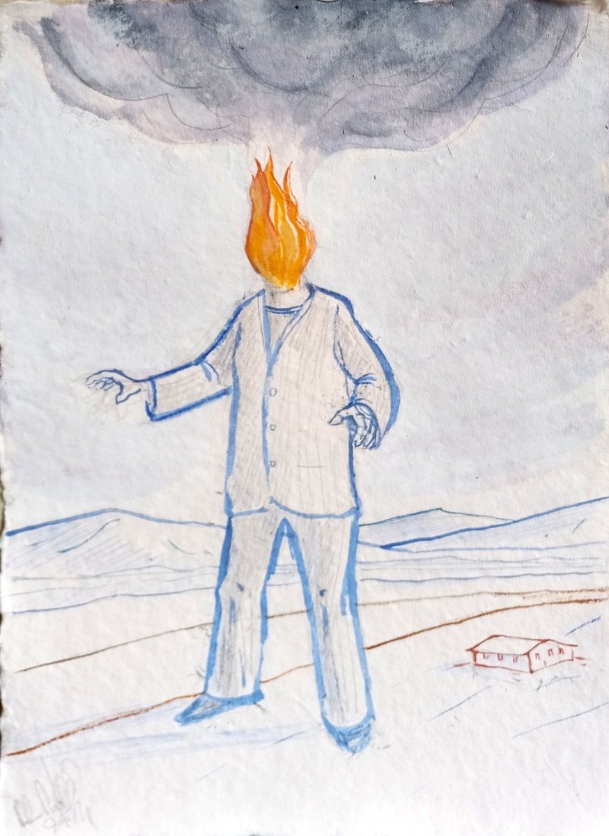 Giant Fire by paolo beneforti