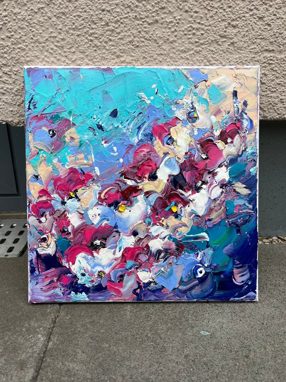 Flower blizzard