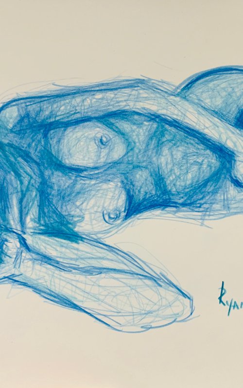 Erotic Nude Of A Woman by Ryan  Louder