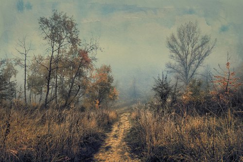 "In the mist of autumn". Scene 4 by Valerix