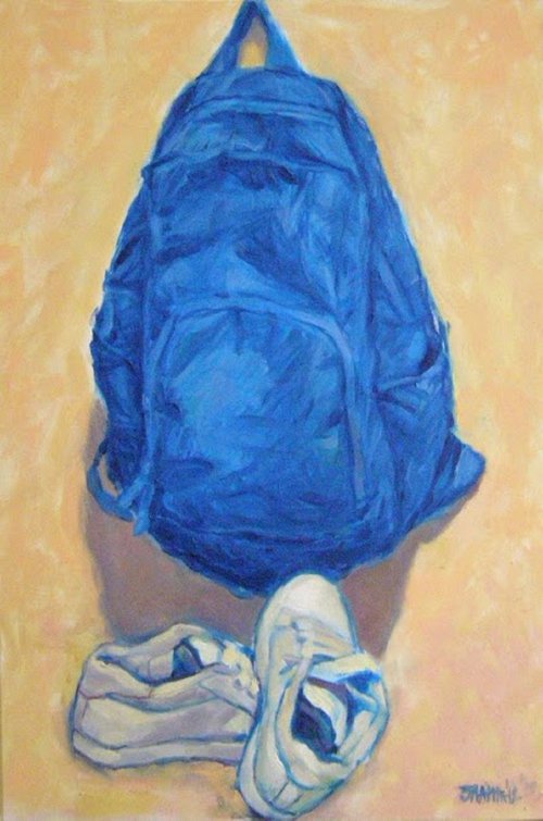 "Backpack & Sneakers" by Zlatina Krusteva