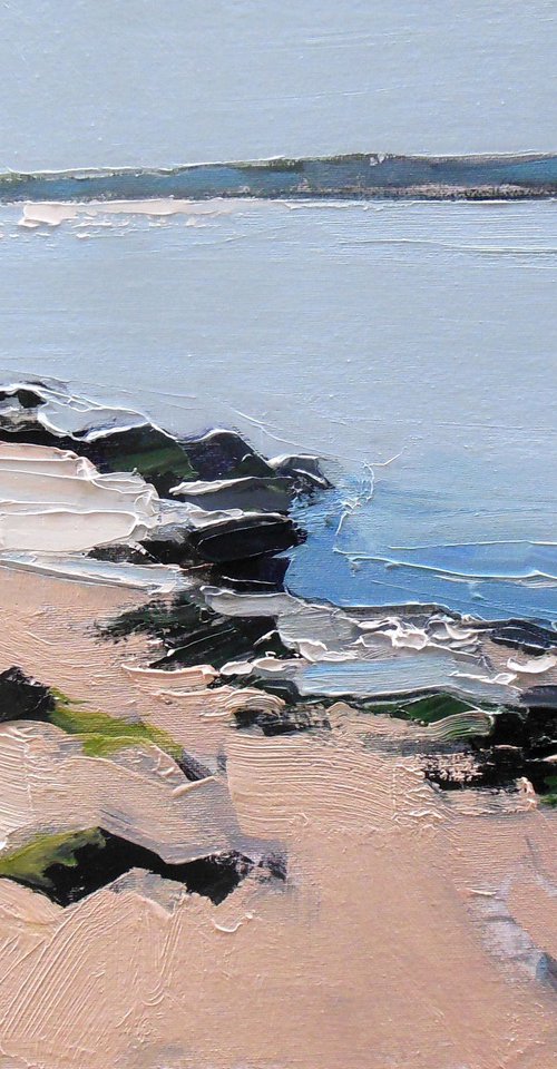 Sand and Blue Water II by Ben McLeod