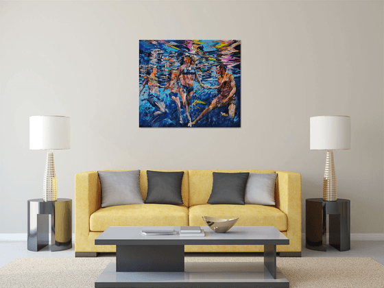 Between water and air