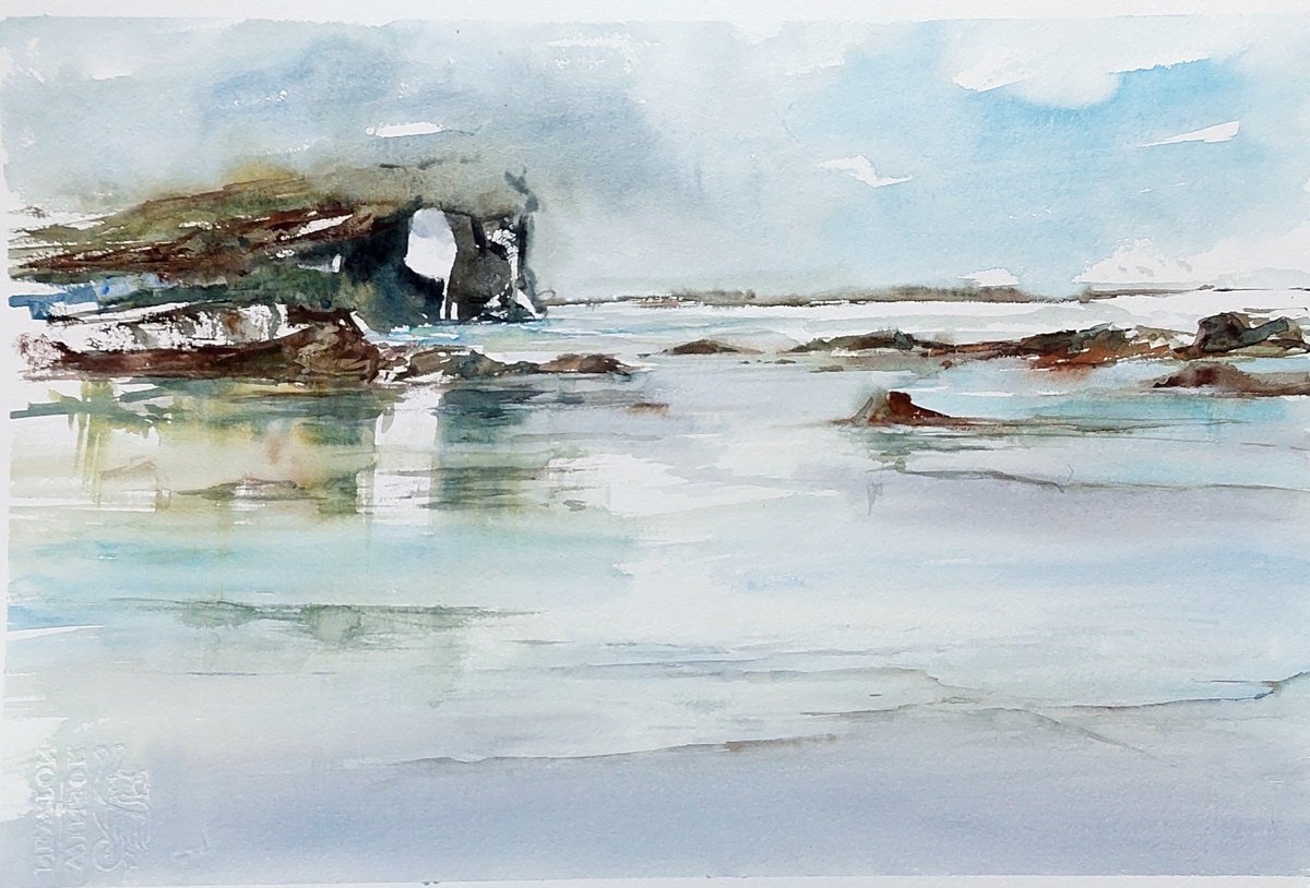 BEACH OF THE CATHEDRALS IV by Maylu Garci?a