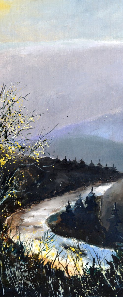 River in the mist by Pol Henry Ledent