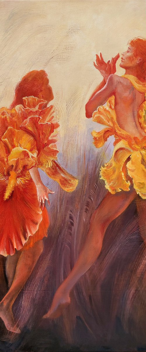 Irises by Isabel Mahe