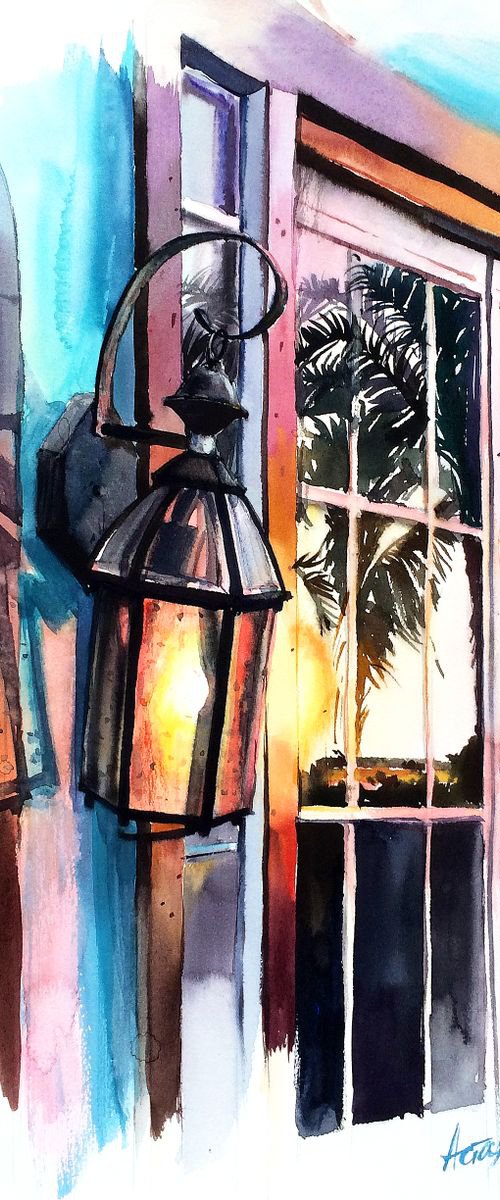 Lantern from Morro Bay by Ksenia Astakhova