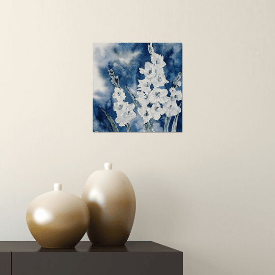 Gladiolus painting