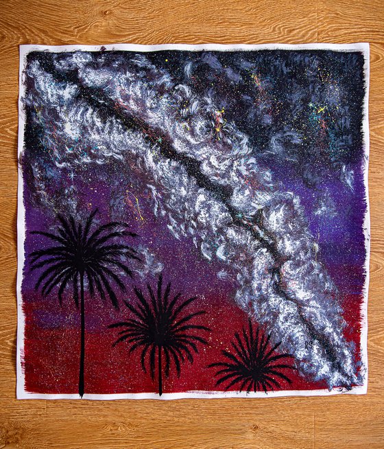 Violet dreams of the night