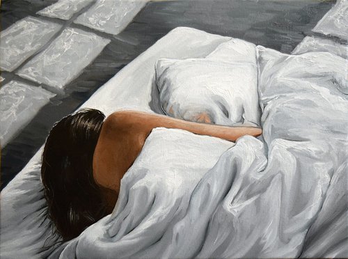 Morning sleep by Elena Adele Dmitrenko