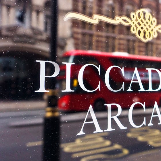 Piccadilly Arcade ( LIMITED EDITION  of 20) 16"X12"