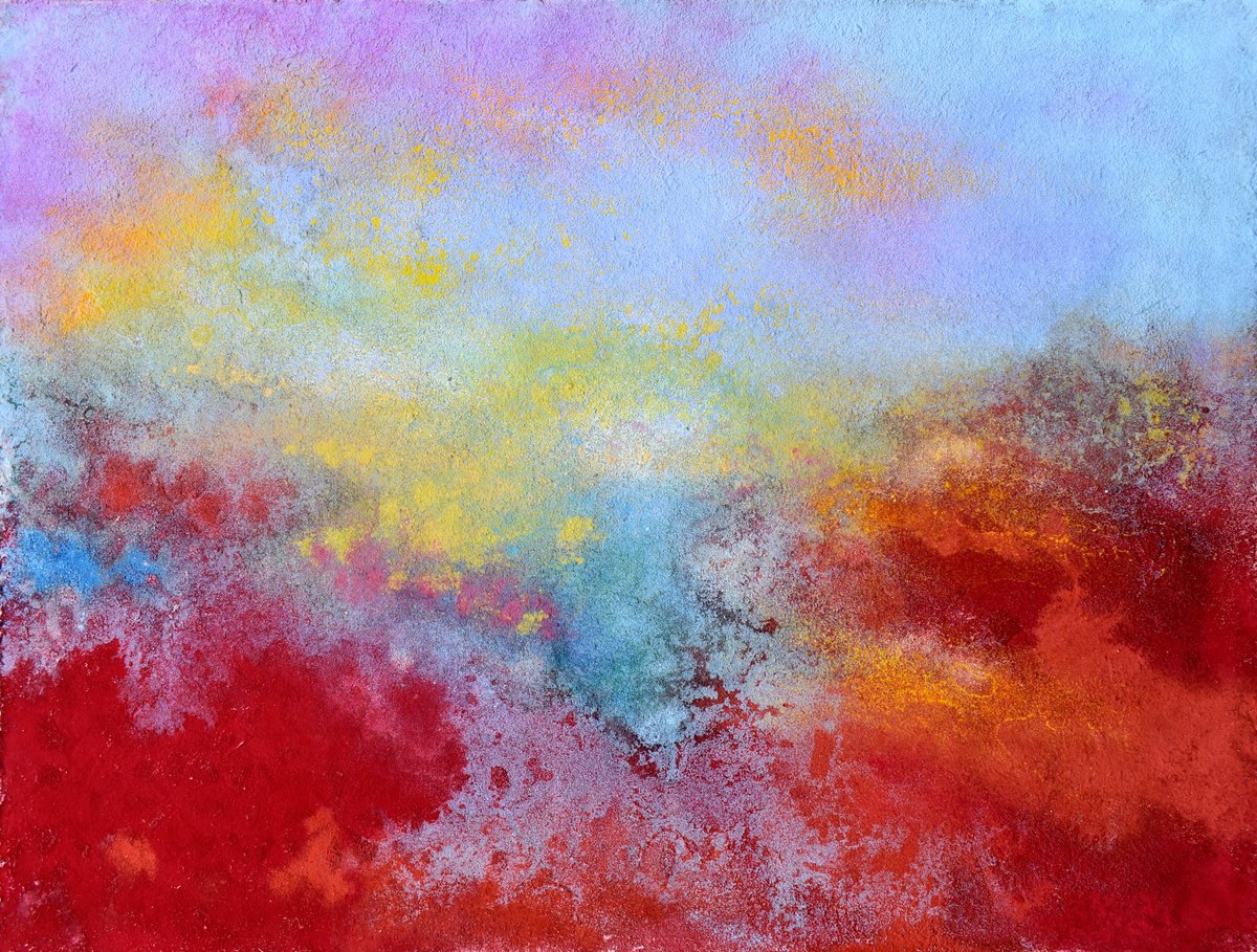Impressionistic Painting , Hori?o N.4 By Milena Nicosia, 33 X 26, Artwork For Sale On Artfinder