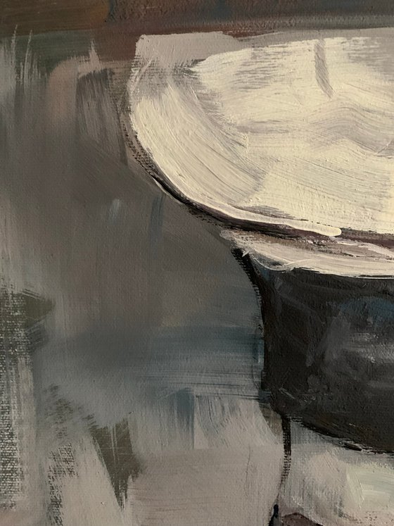 Male figure portrait sailor painting