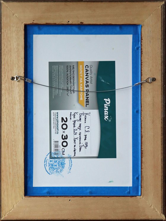 A lonely white sail gleams