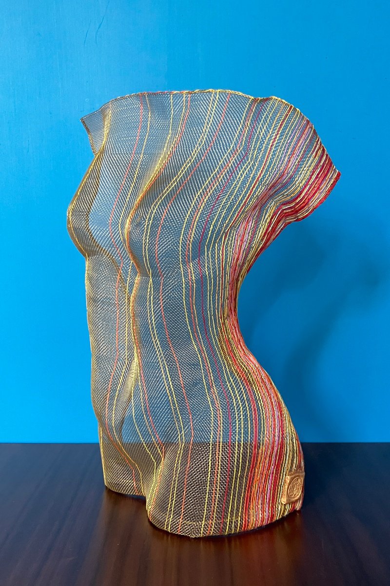 Organic Landscape Sculpture By Gavin Tu, 5 X 9, Sunset V, Original Artwork