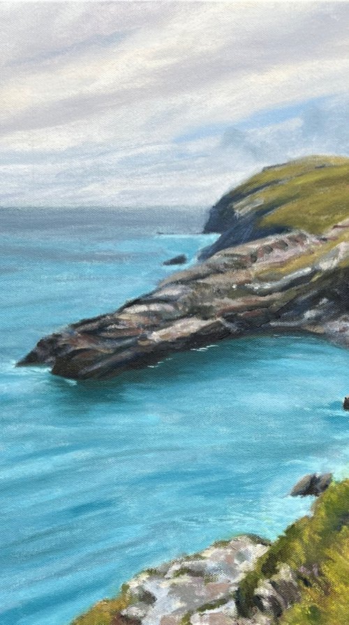 Tintagel Cove by Ashley Baldwin-Smith