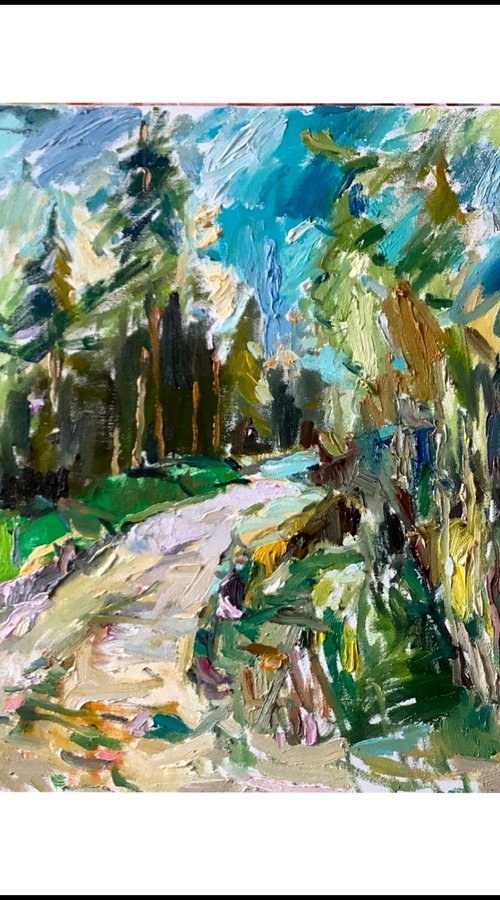 The Forest Road for Molly by Lana Verdi