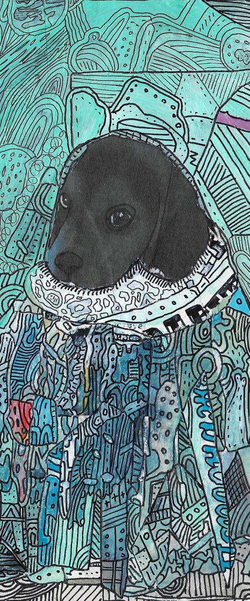 Aristocratic dog #33 by Pavel Kuragin